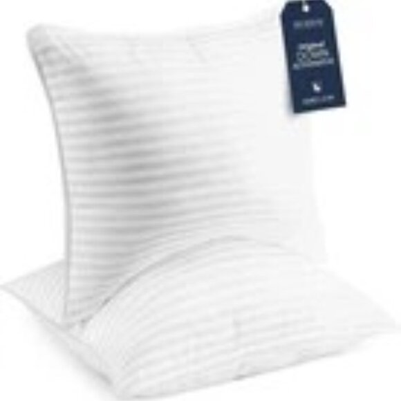 Beckham Home Collection Other - Beckham Hotel Collection Euro Pillow Inserts set of 2 26x26 Down Alternative New